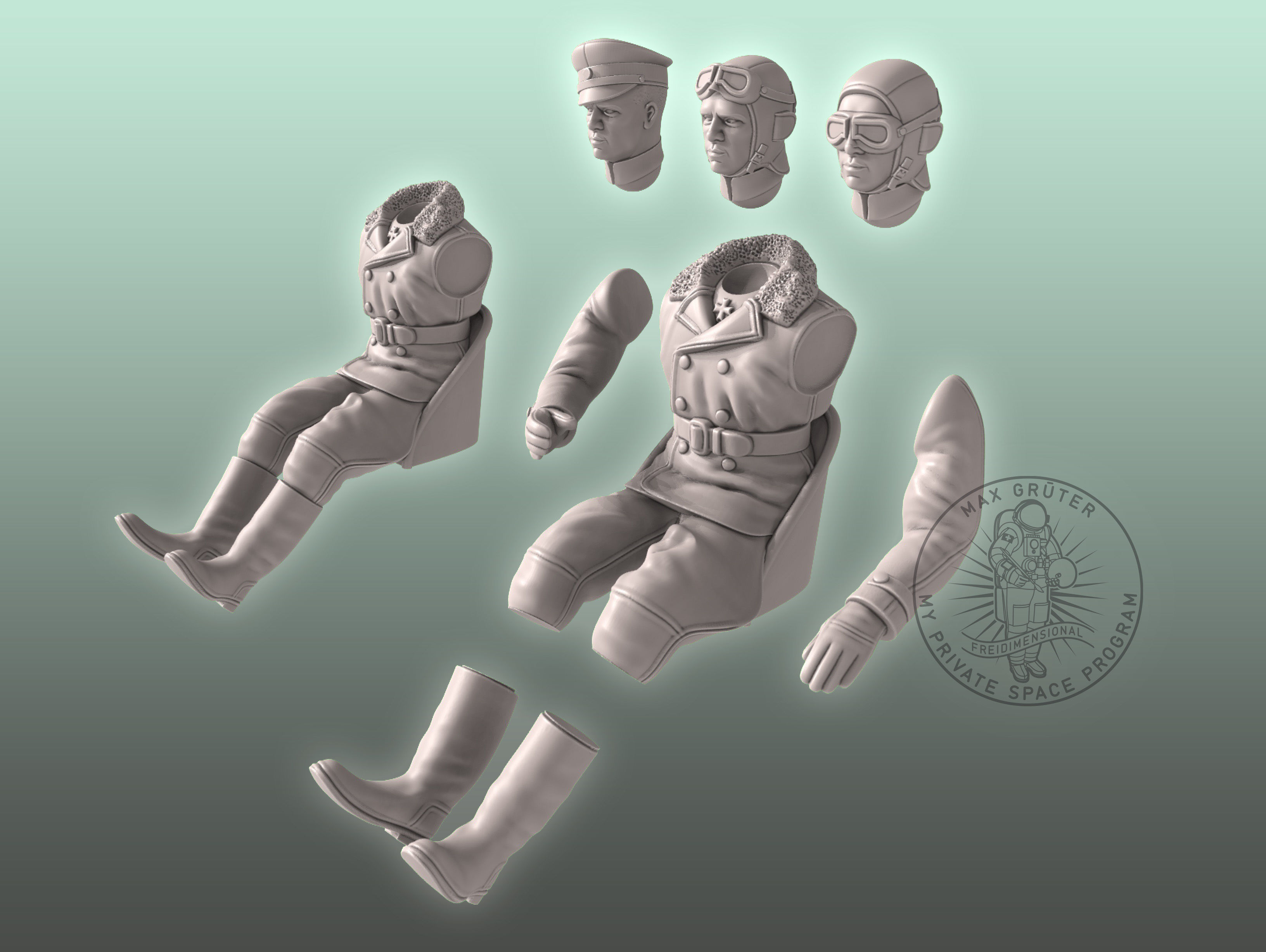 Red Baron 3D print model_3