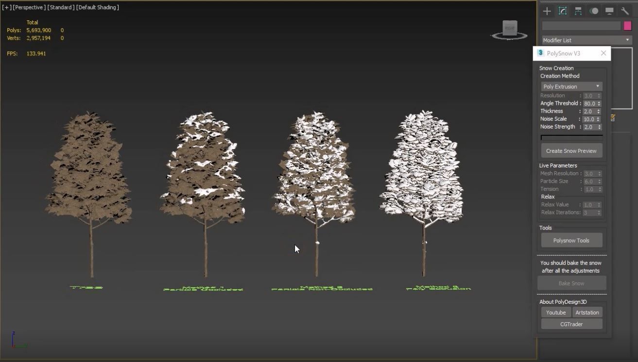 PolySnow V4 for 3dsmax 3D model_10