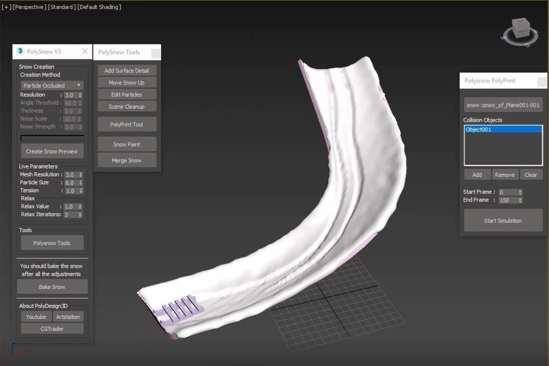 PolySnow V4 for 3dsmax 3D model_11
