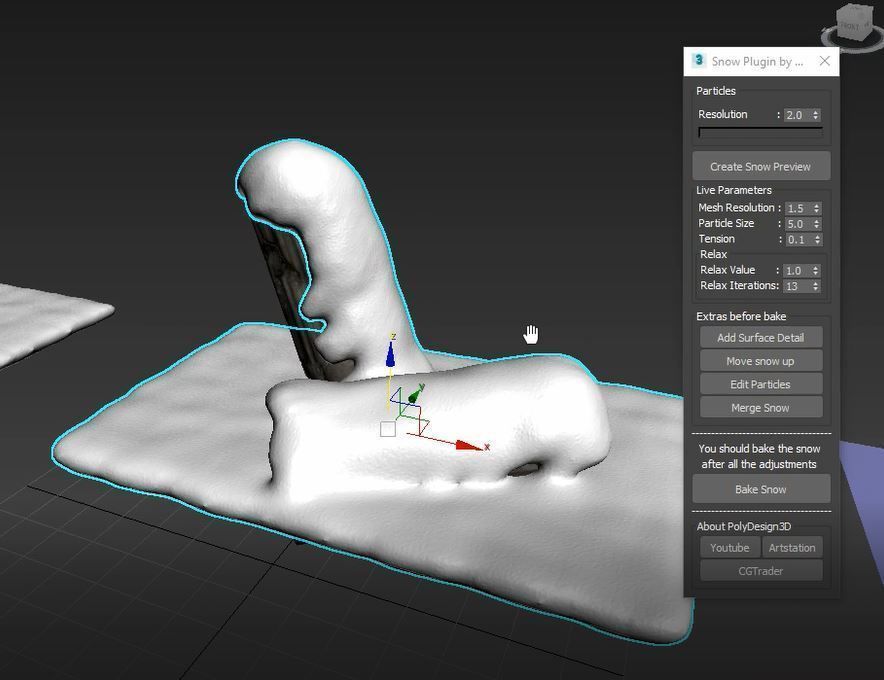 PolySnow V4 for 3dsmax 3D model_12
