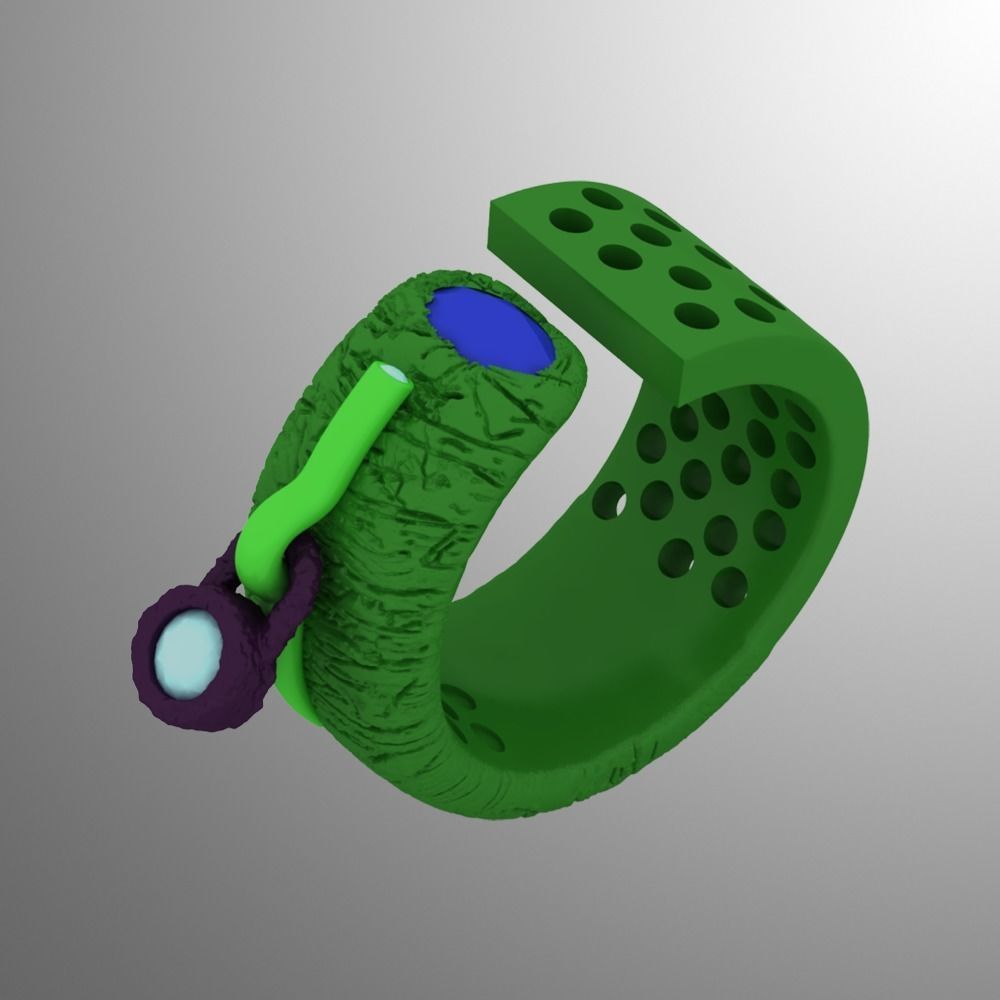 Ring ak 2 3D print model_2