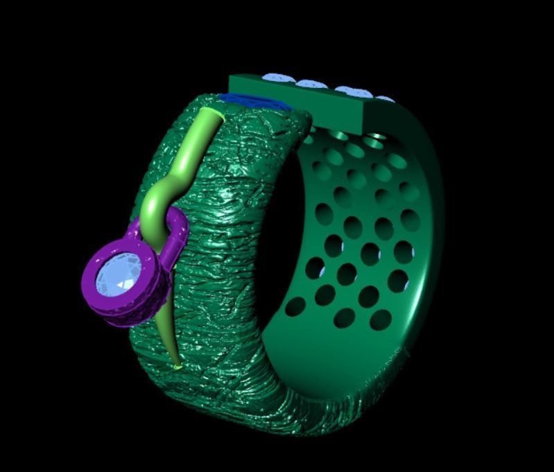 Ring ak 2 3D print model_10