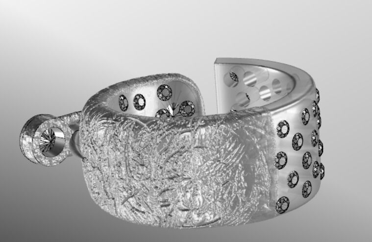 Ring ak 2 3D print model_13