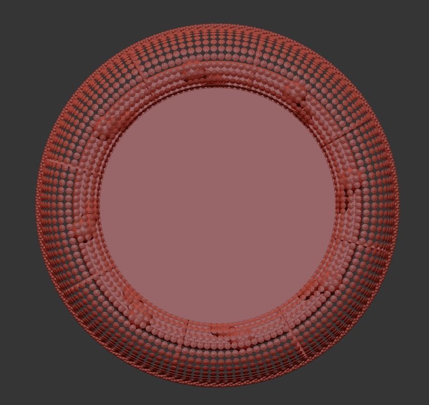 Chandelier Bari E 1 4 80 200 N 3D model_3