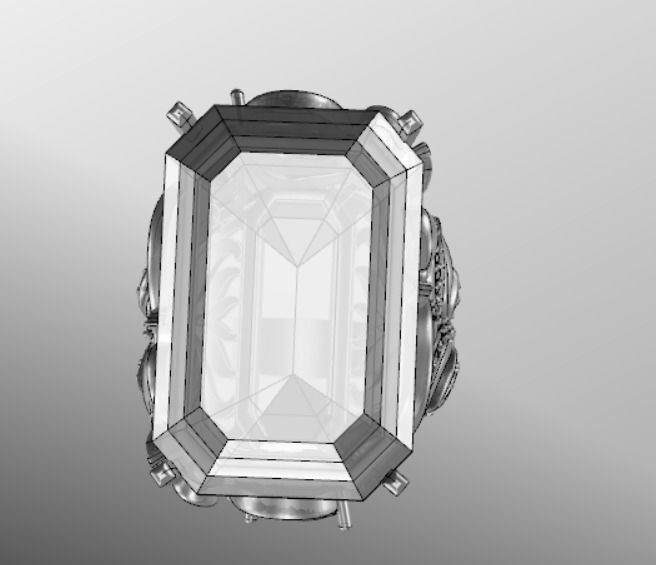 Ring ak 3 3D print model_19