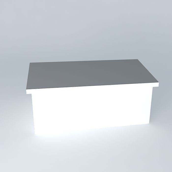 Decochalet-2015 - Chalet 5.10m x 6.00m Free 3D model_2