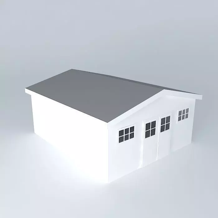 Decochalet-2015 - Chalet 5.10m x 6.00m Free 3D model_0