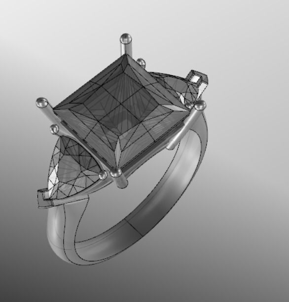 Ring ak 7 3D print model_18