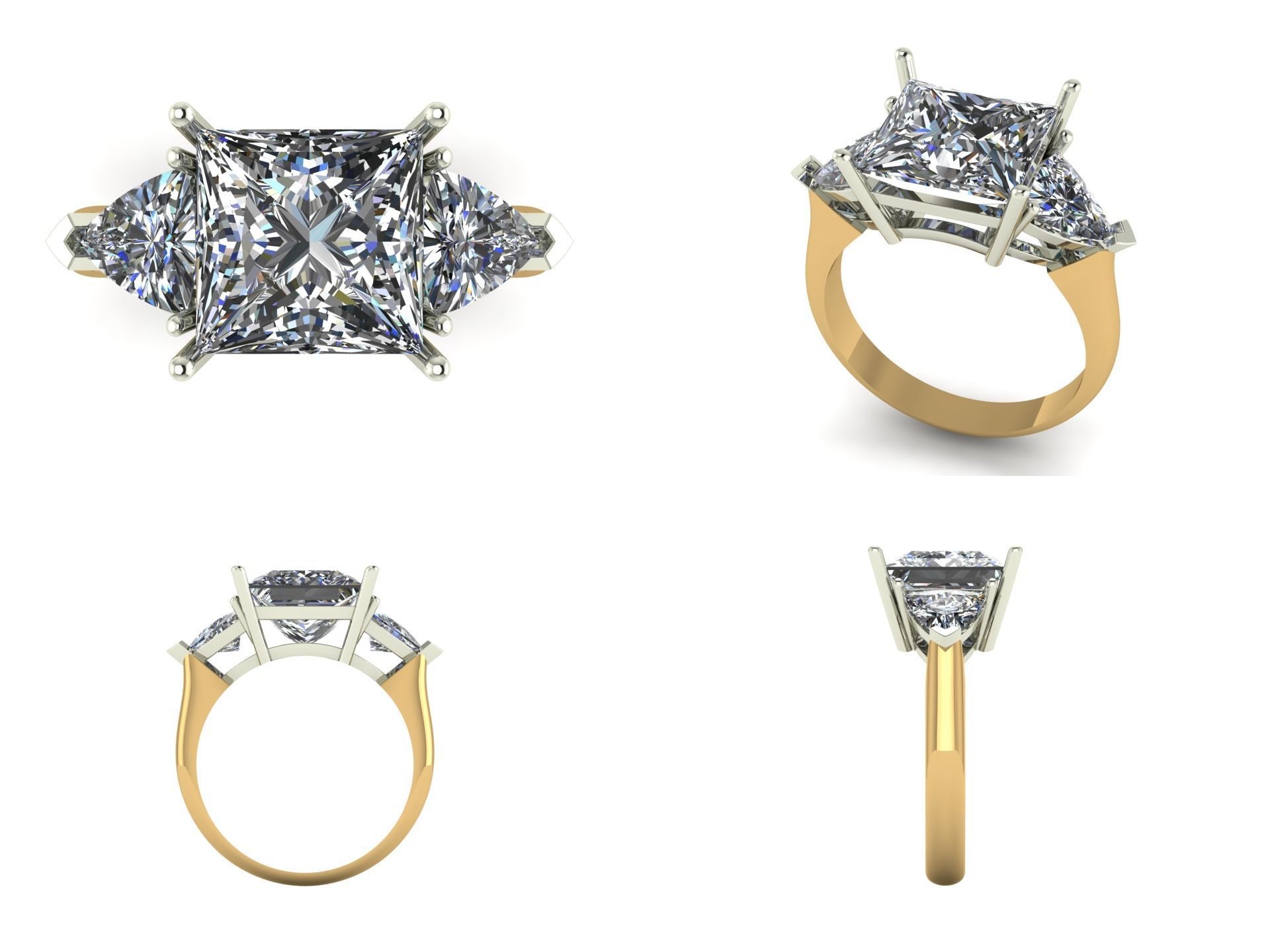 Ring ak 7 3D print model_4