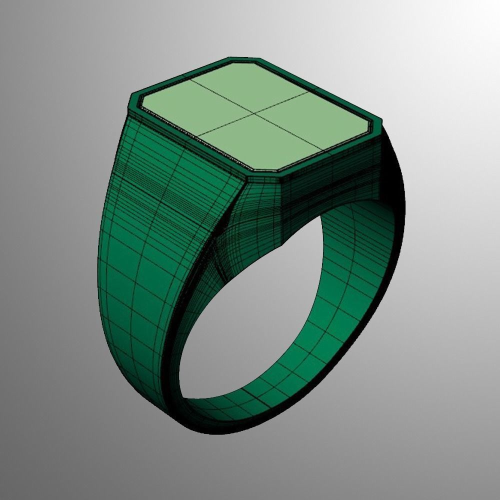 Ring ak 8 3D print model_5