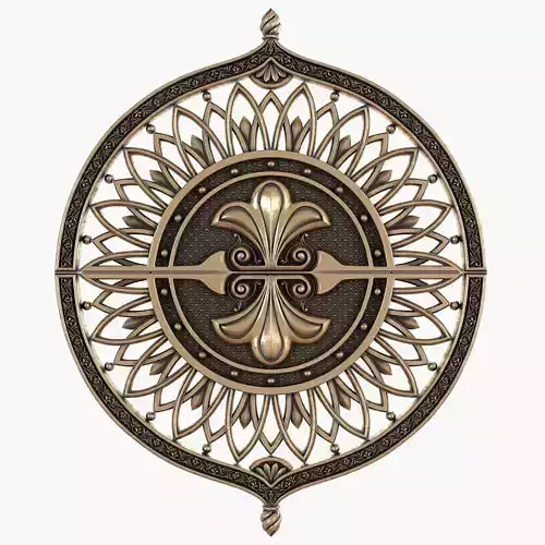 Arabic decor cnc 3D model