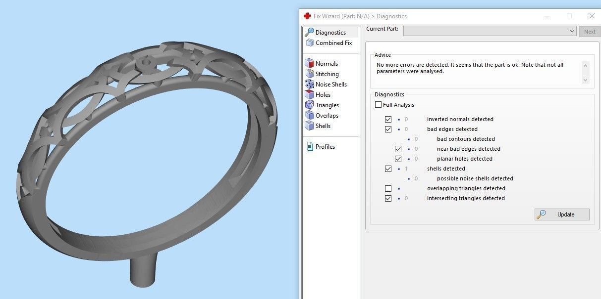 Solitaire Wedding Engagement Women Diamond Ring  3dm stl  3D print model_35