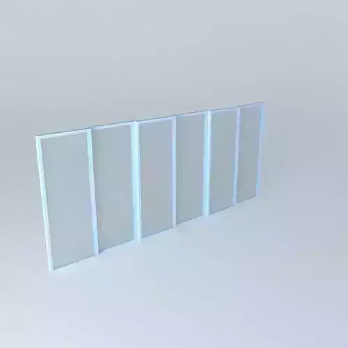 Window four glass doors