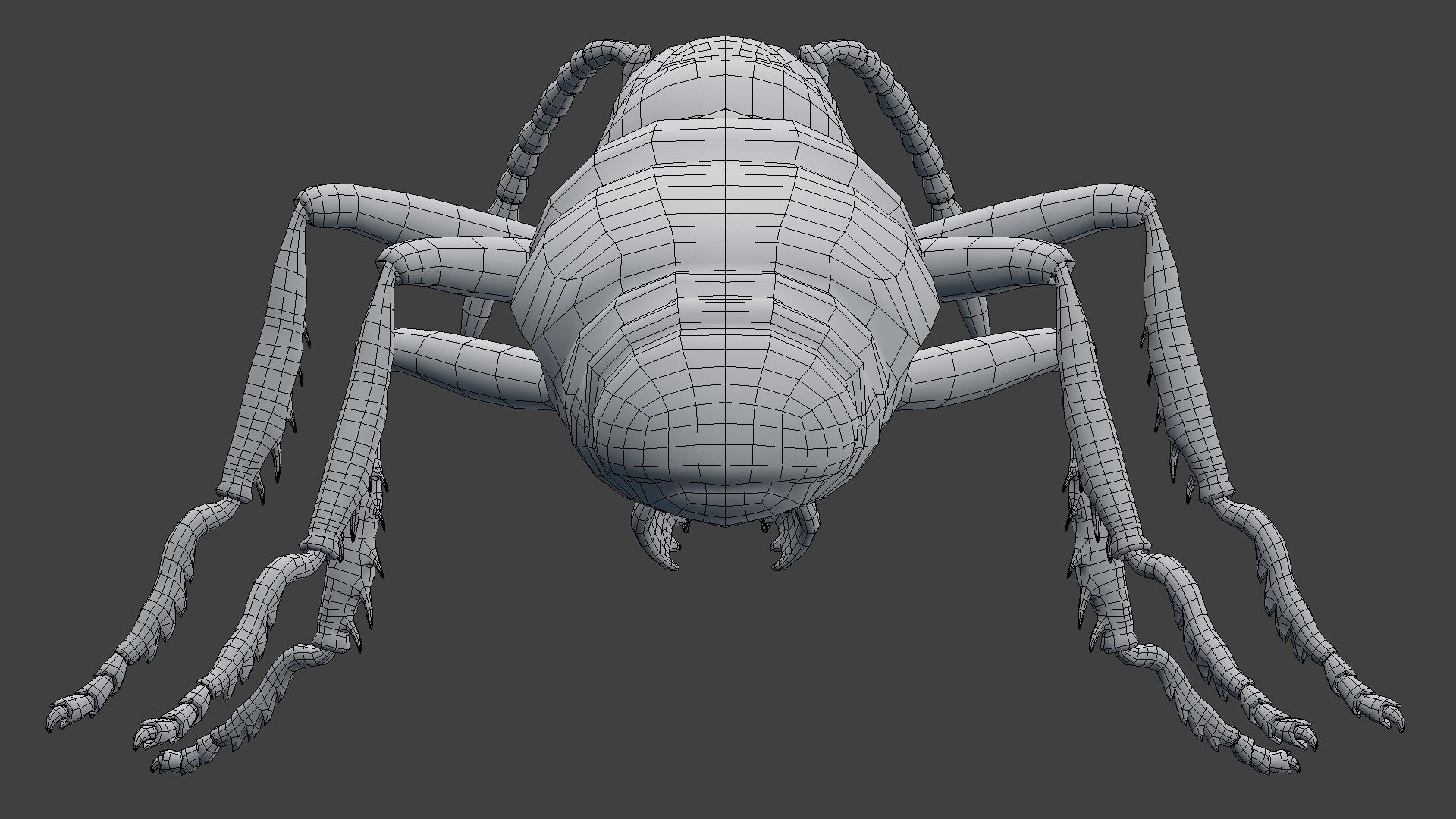 Ant Model Low-poly 3D model_2