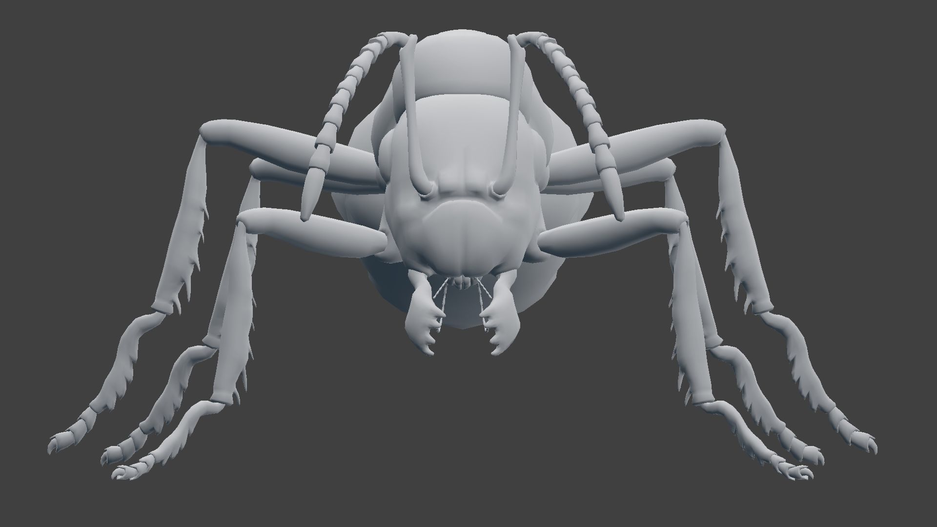 Ant Model Low-poly 3D model_1