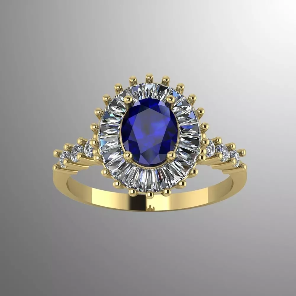 Ring akr 4 3D print model_0