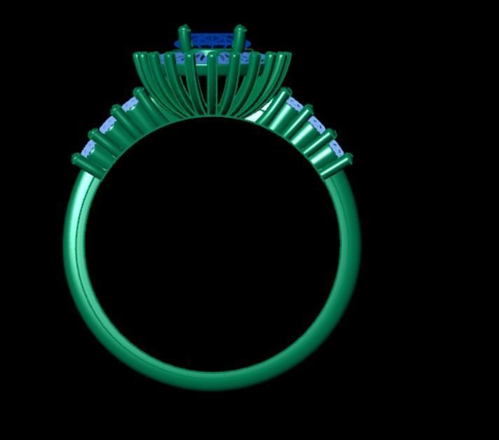 Ring akr 4 3D print model_11