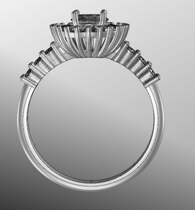 Ring akr 4 3D print model_18