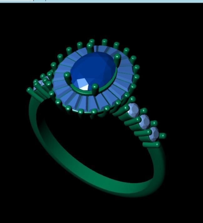 Ring akr 4 3D print model_10