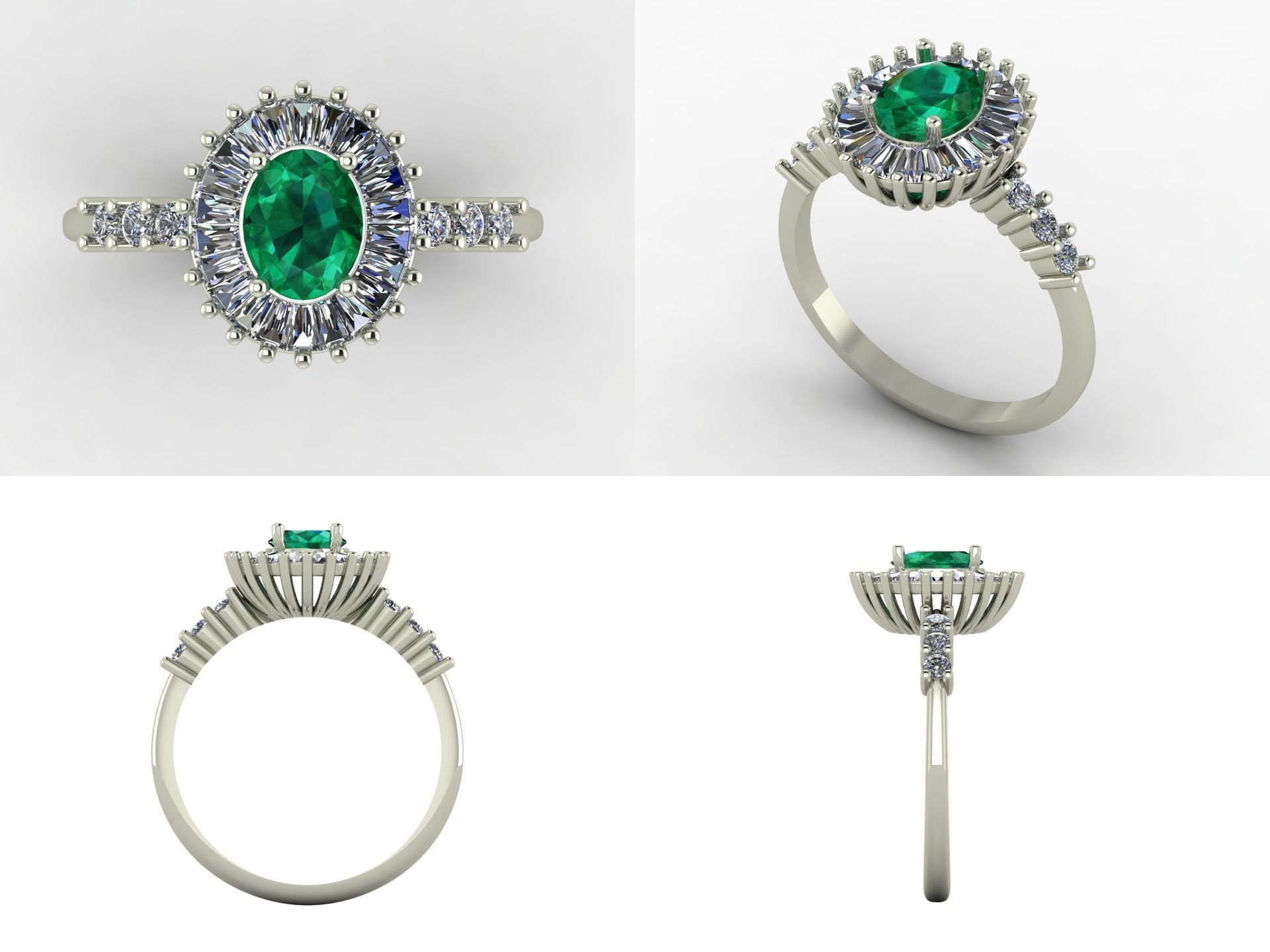 Ring akr 4 3D print model_5