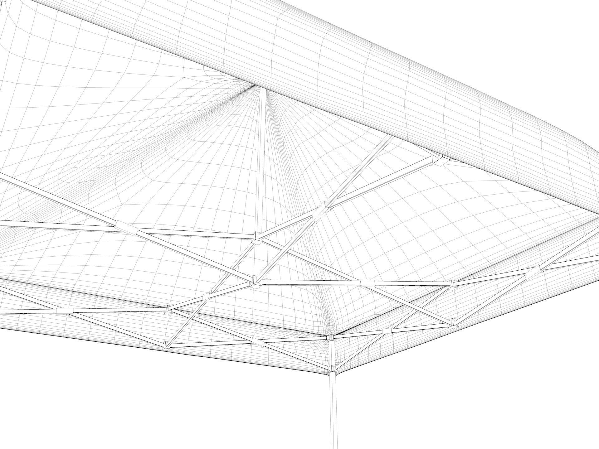 Tent 4x4 3D model_10