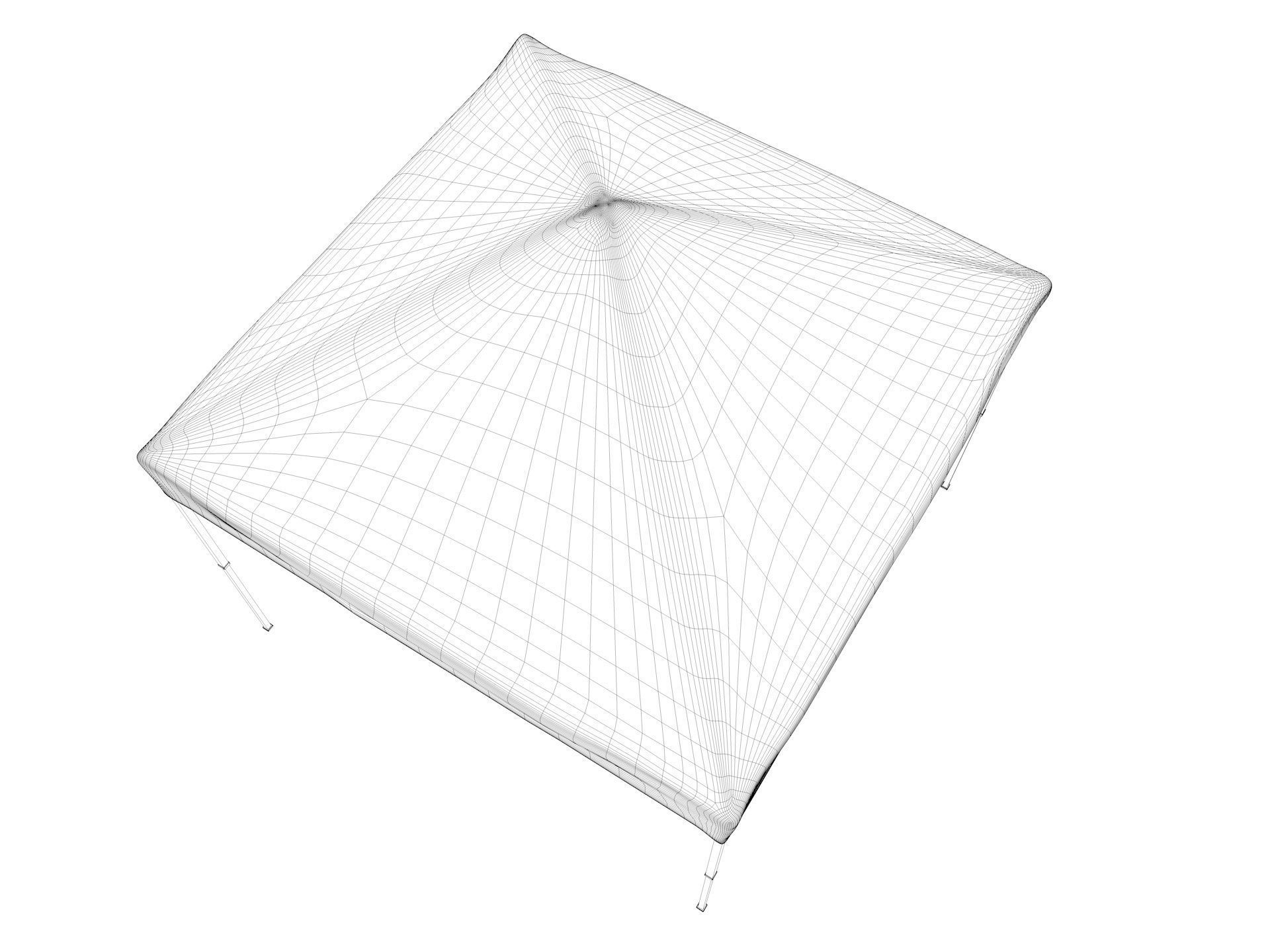 Tent 4x4 3D model_9