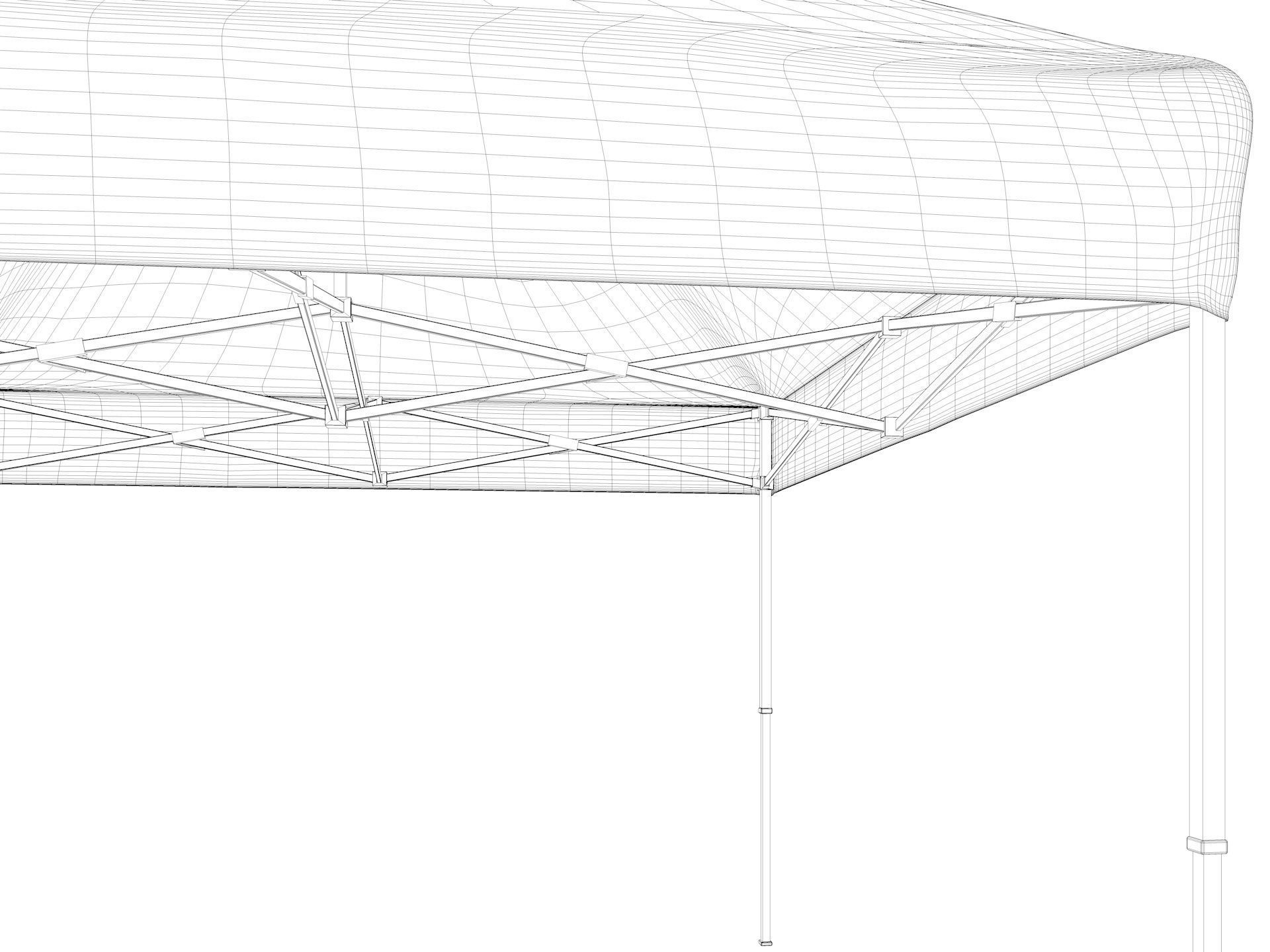 Tent 4x4 3D model_12