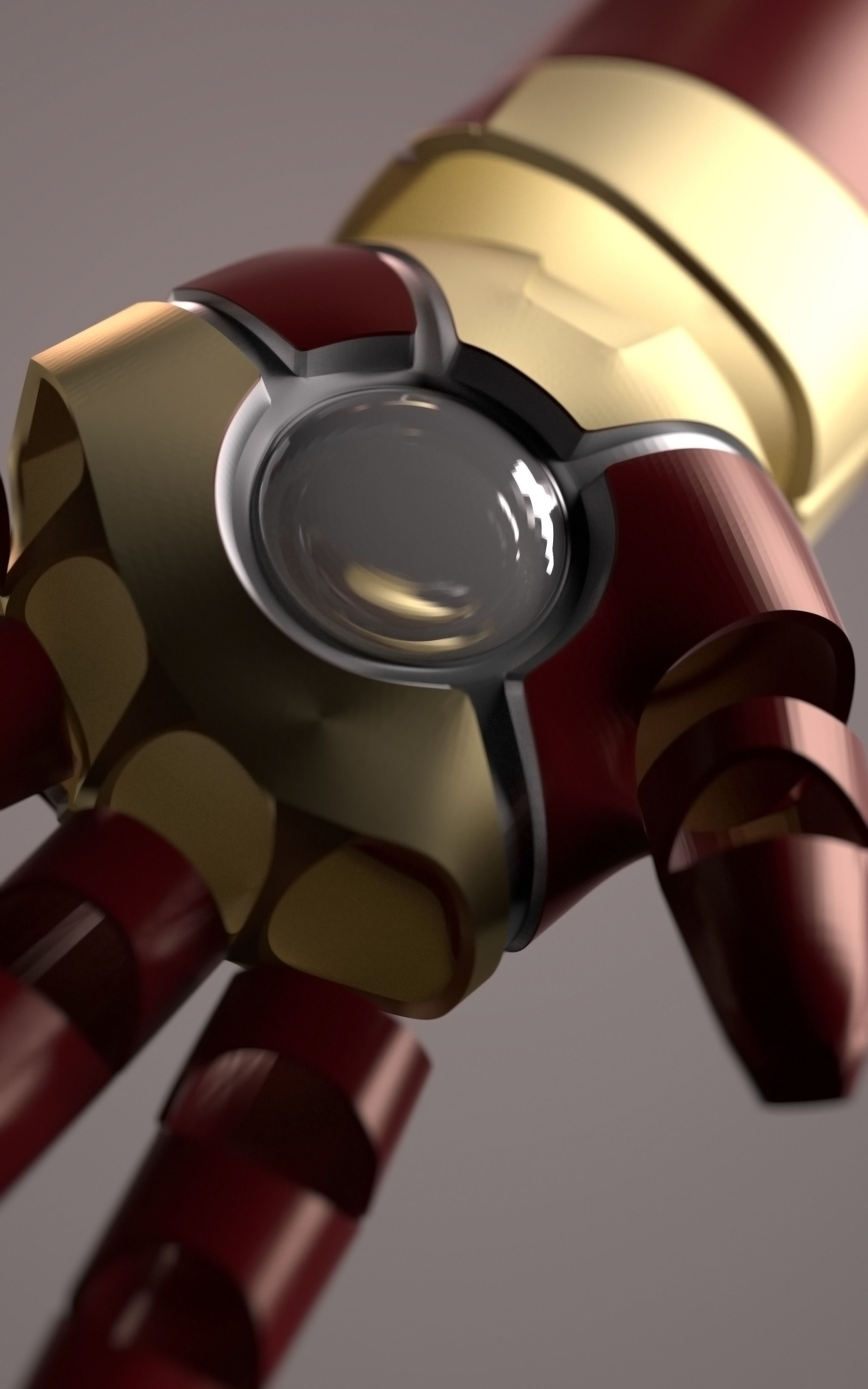 Iron Man Mk 46 hand models pack to 3d printing MK0046 Cosplay Free 3D print model_8