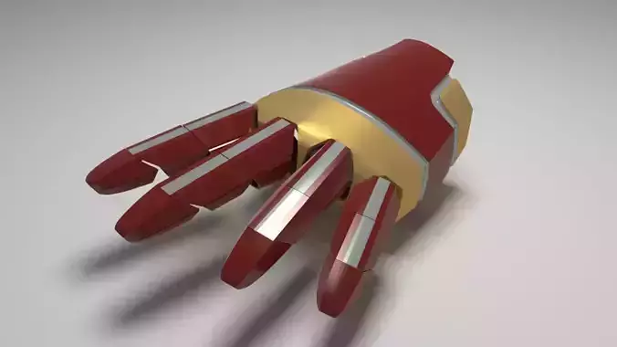 Iron Man Mk 46 hand models pack to 3d printing   MK0046 Cosplay Free 3D print model