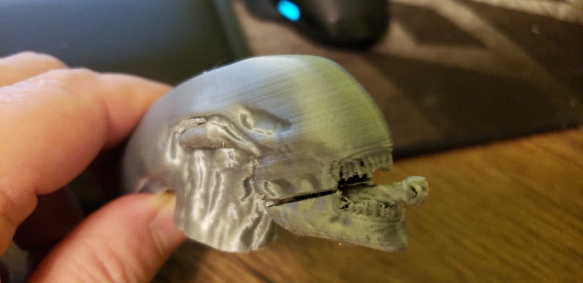 Alien Xenomorph Head Inner Mouth Inside Accessory   3D print model_5