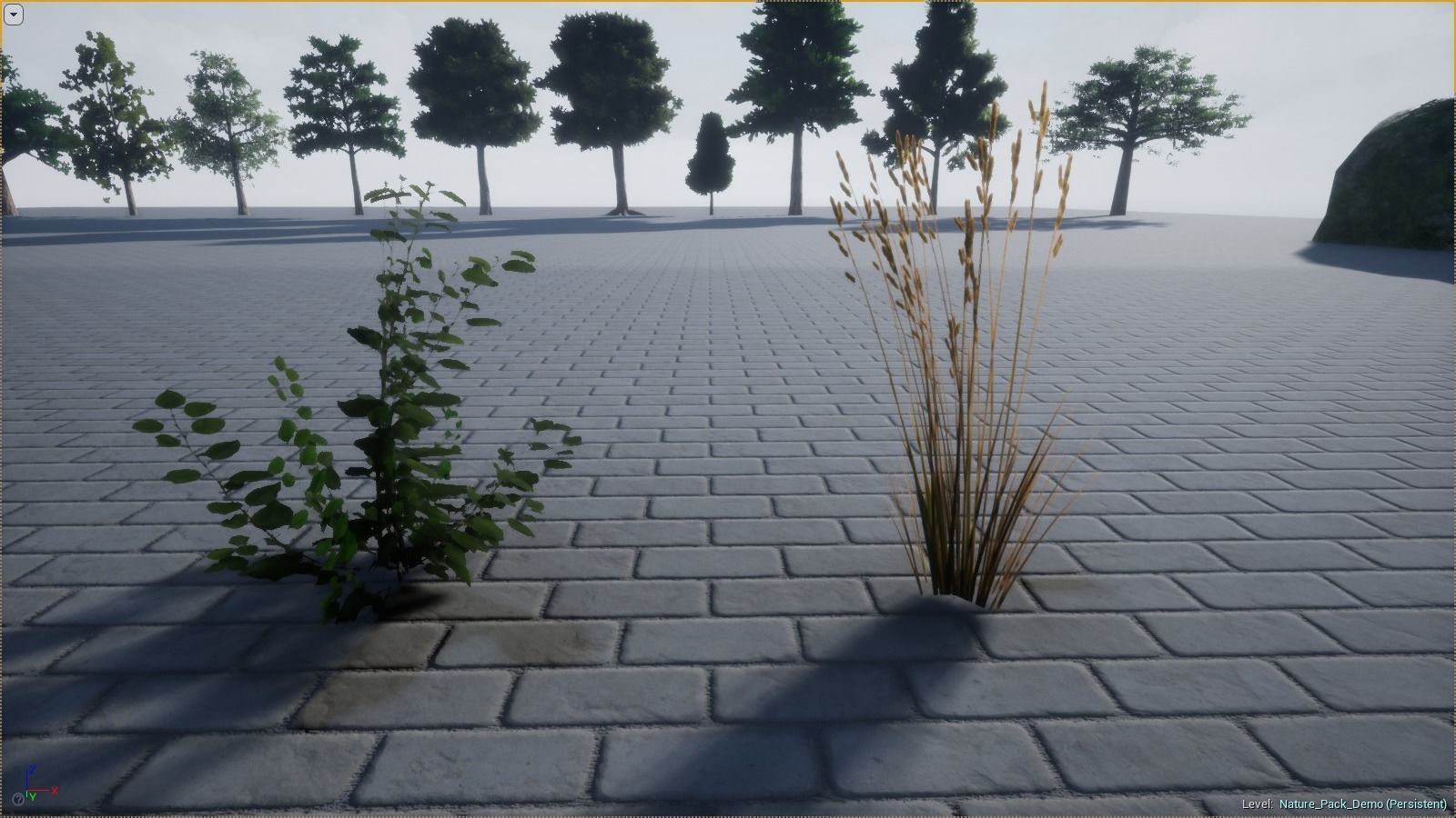 Basic Nature Pack Low-poly 3D model_7