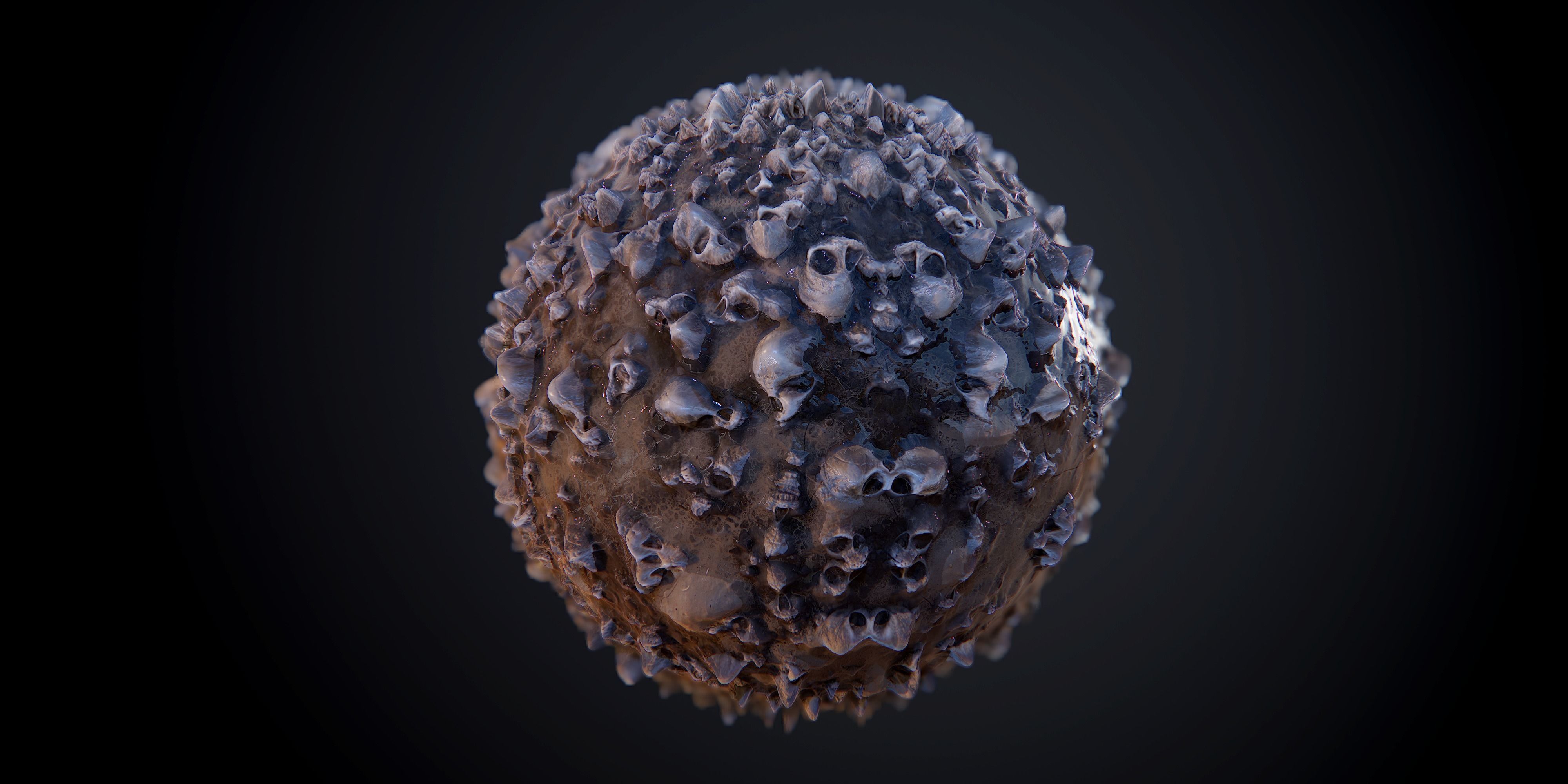 20 Bloody Gore Horror Seamless PBR Textures Texture_20