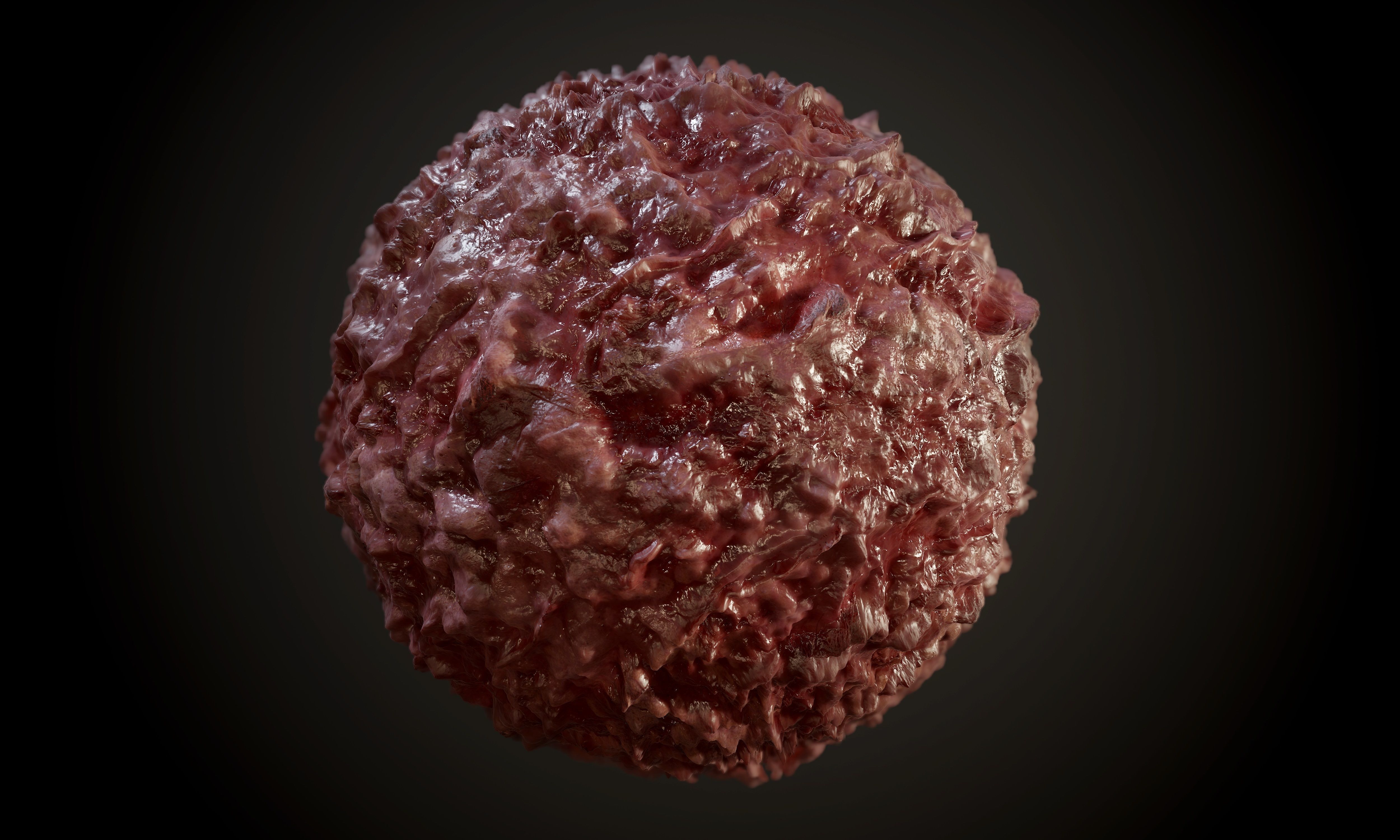 20 Bloody Gore Horror Seamless PBR Textures Texture_8