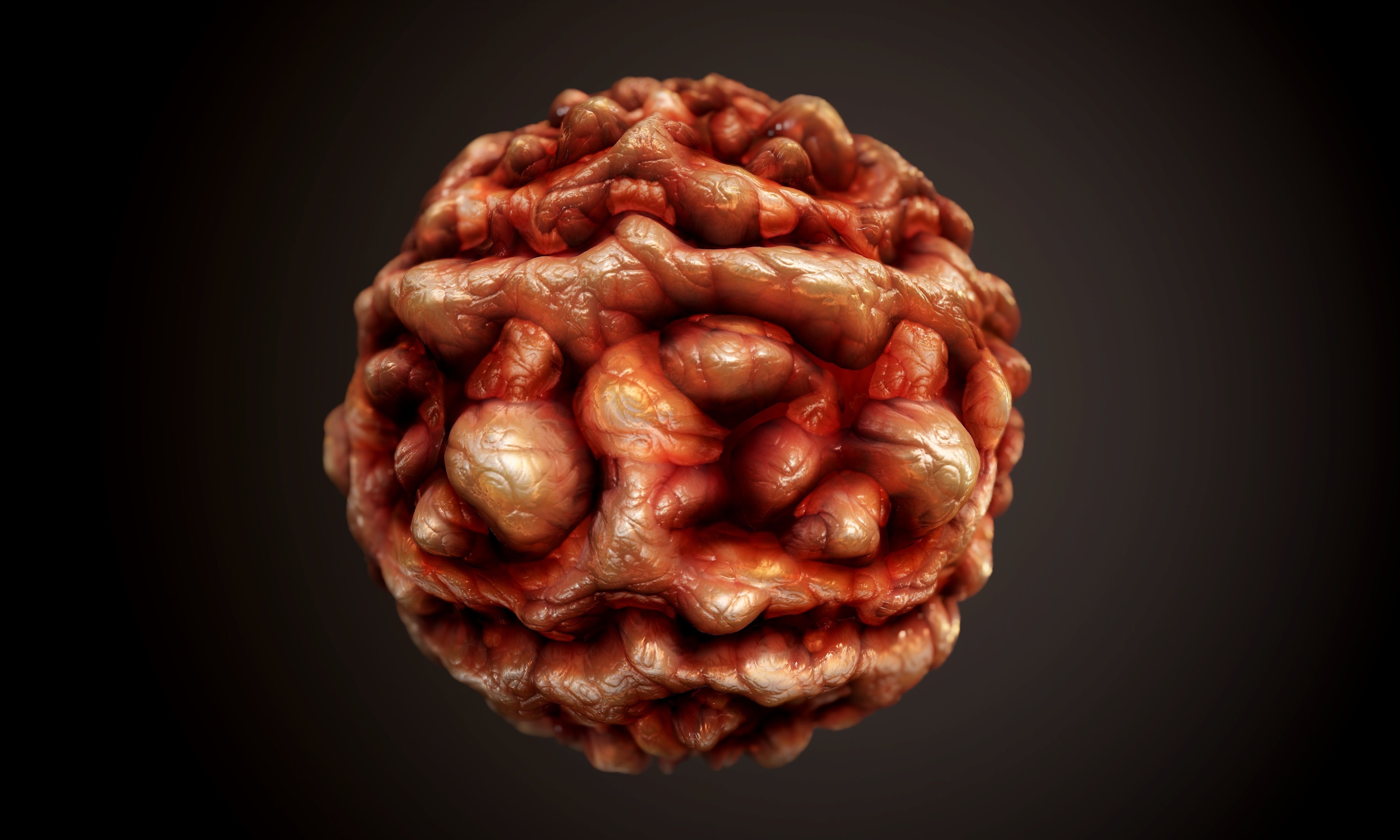 20 Bloody Gore Horror Seamless PBR Textures Texture_3