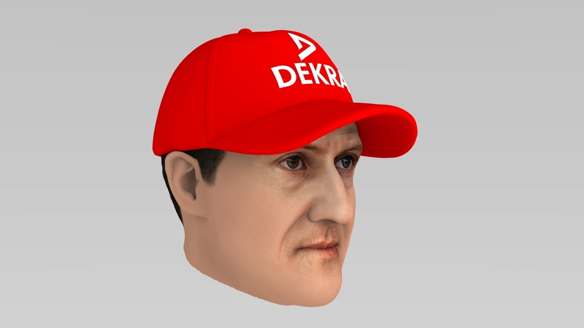 Michael Schumacher 3D model_9