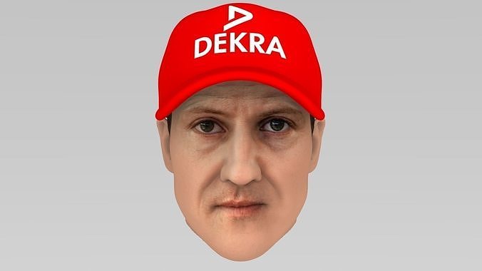 Michael Schumacher 3D model