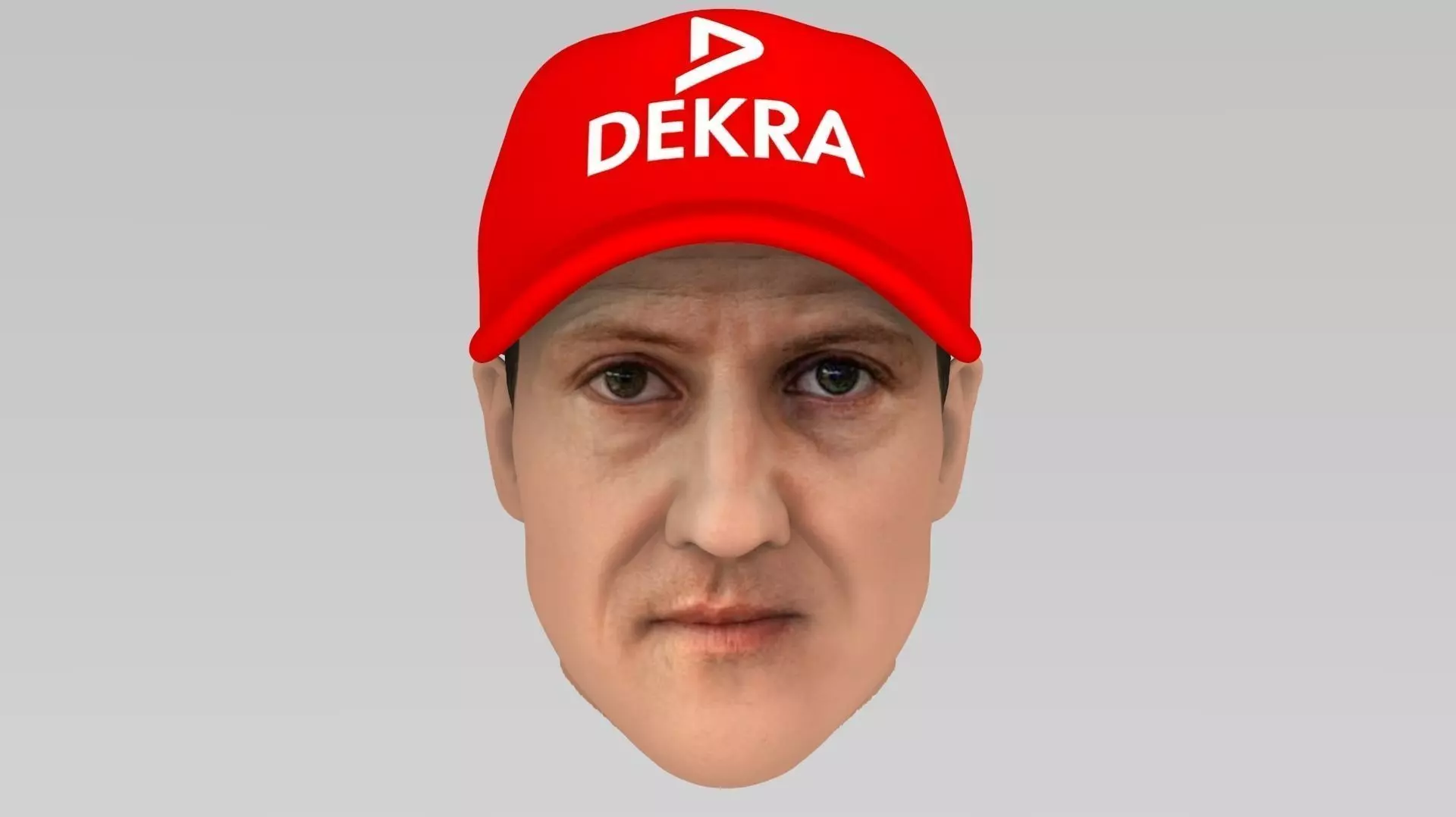 Michael Schumacher 3D model_0