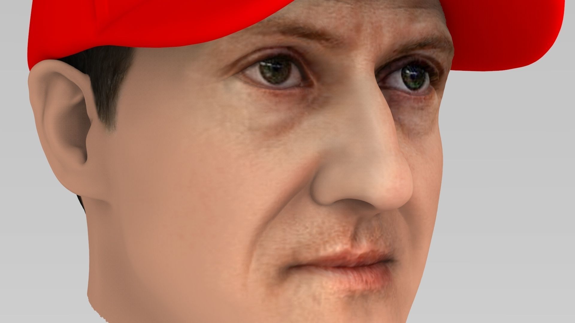 Michael Schumacher 3D model_14