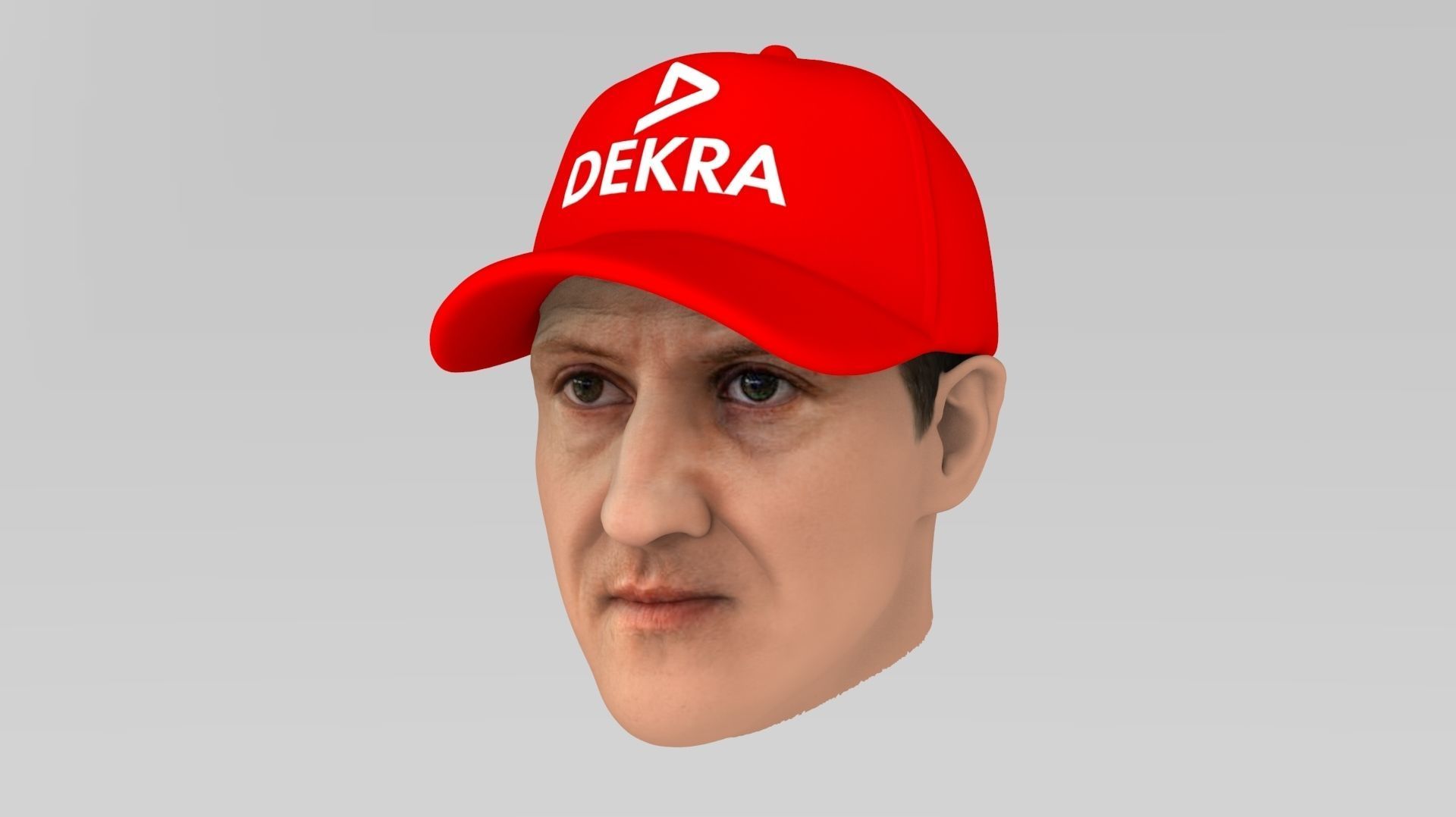 Michael Schumacher 3D model_1