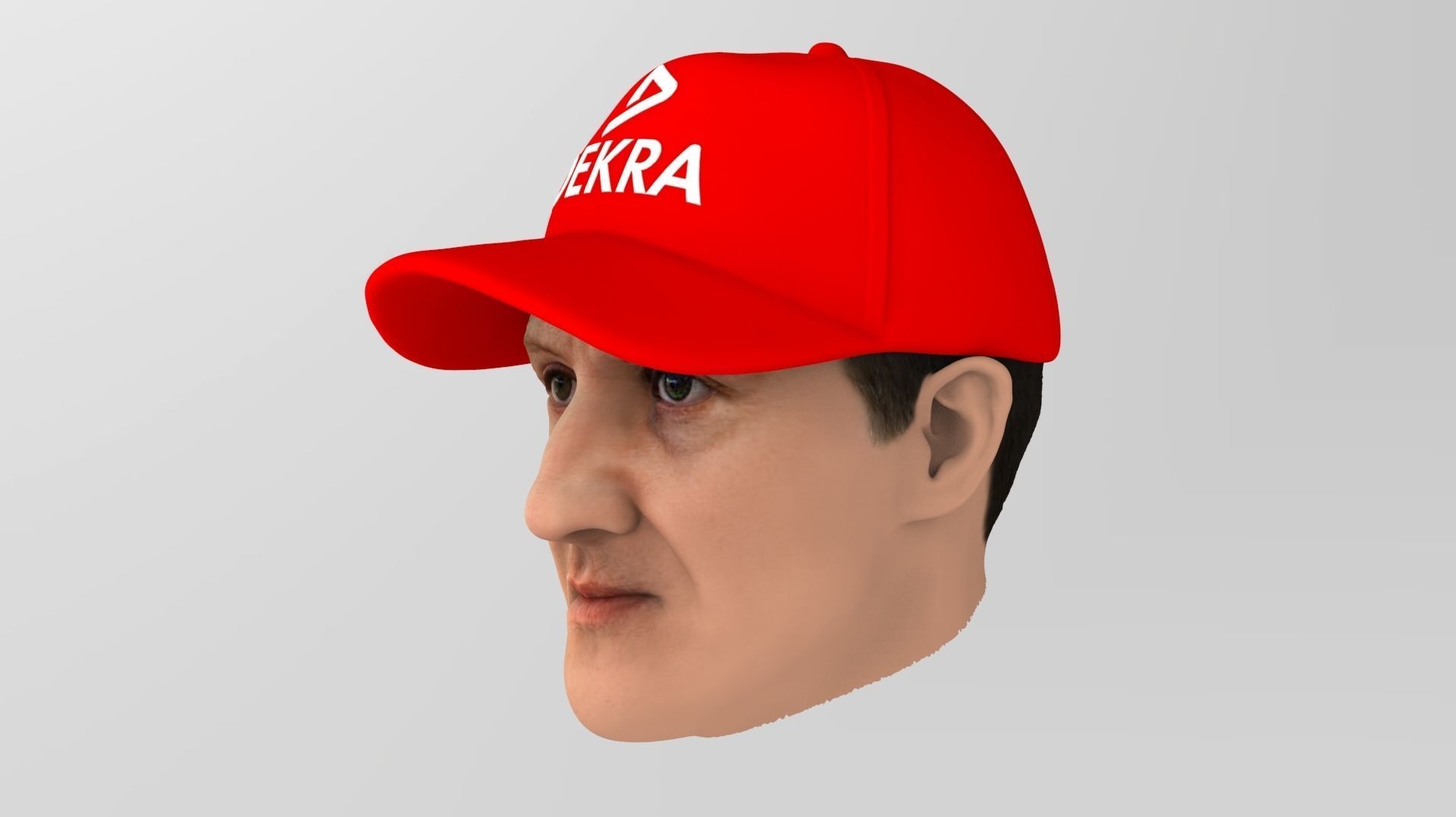 Michael Schumacher 3D model_2