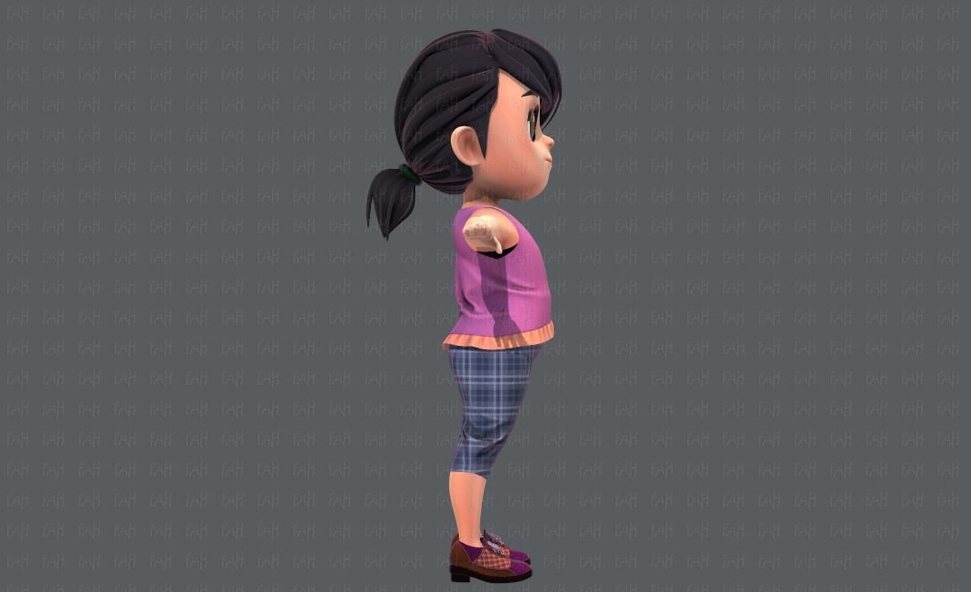 Base GirlV05 Clothing V01 3D model_5