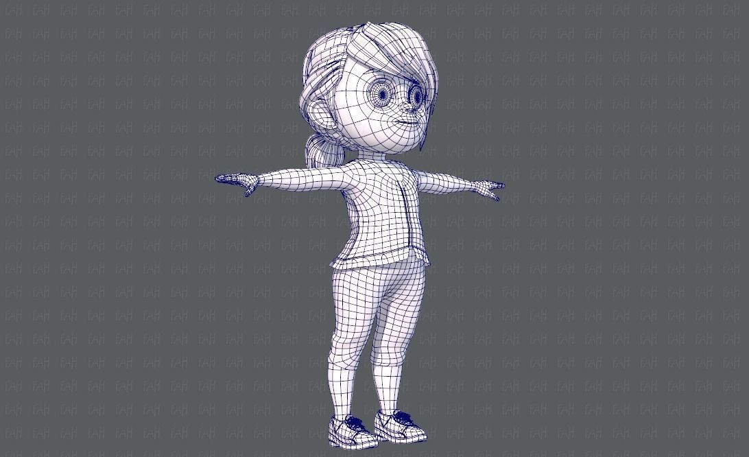 Base GirlV05 Clothing V01 3D model_12