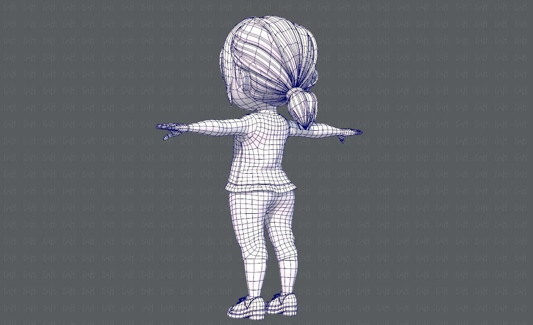 Base GirlV05 Clothing V01 3D model_16