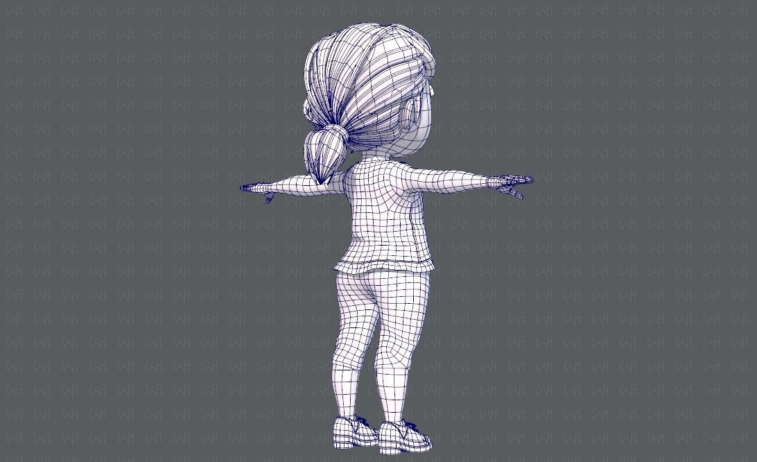 Base GirlV05 Clothing V01 3D model_14