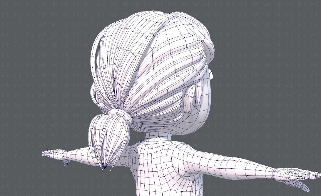 Base GirlV05 Clothing V01 3D model_30