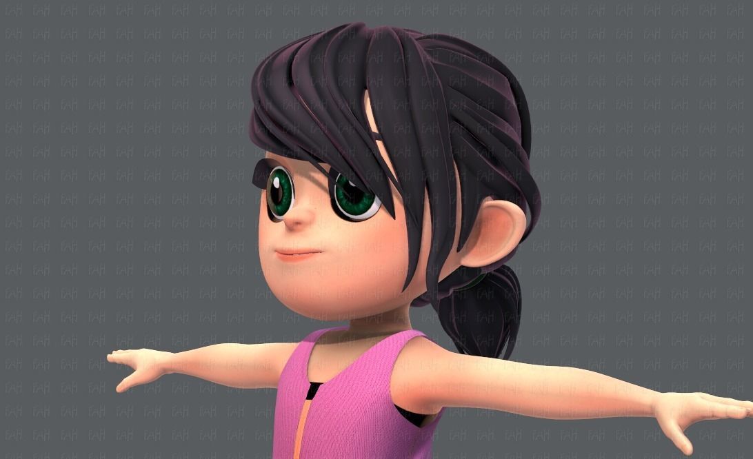 Base GirlV05 Clothing V01 3D model_26