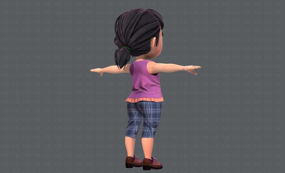 Base GirlV05 Clothing V01 3D model_6