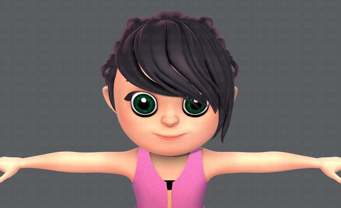 Base GirlV05 Clothing V01 3D model_41