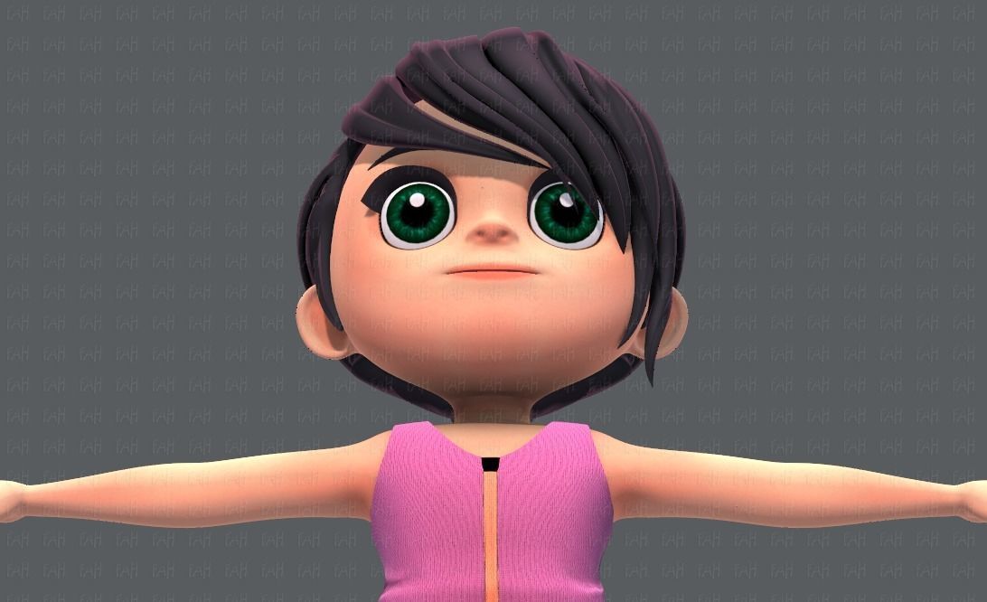 Base GirlV05 Clothing V01 3D model_43