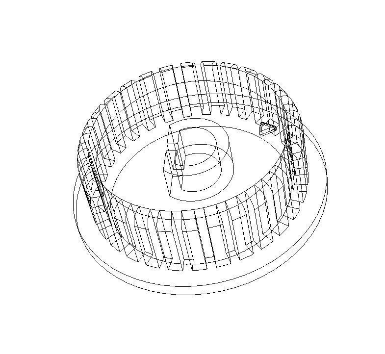 Akai MPC1000 Volume Record Cap 3D print model_3